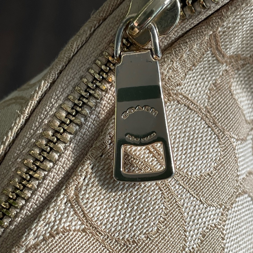 Coach Chalk Signature Canvas and Leather Celeste Hobo - Picture 5 of 14